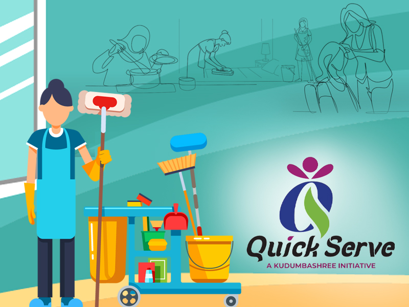 Kudumbashree's Quick Serve Sevakar with service assistance in city life